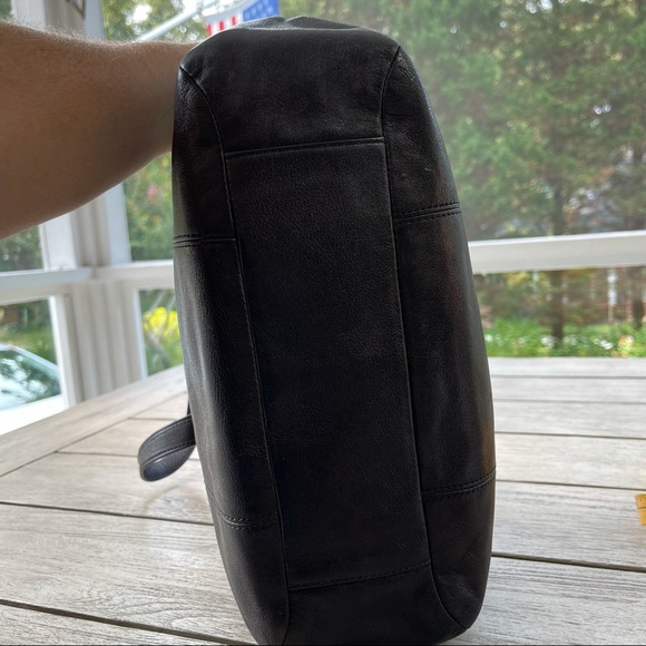 Coach Leather Hobo Shoulder Bag - Picture 8 of 14